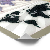 wereldkaart decor poster (Hoek)