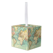  Wereldkaart Decoratie (Achter hoekig)