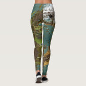 Wereldkaart Dungeons & Dragons Leggings (Achterkant)