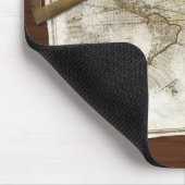  Wereldkaart en gereedschap Muismat (Hoek)