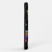 wereldkaart en kleurstrepen Case-Mate iPhone case (Achterkant/rechts)