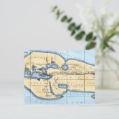 WERELDKAART: ERATOSTHENEN BRIEFKAART (Staand voorkant)