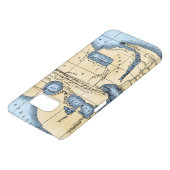 WERELDKAART: ERATOSTHENEN Case-Mate SAMSUNG GALAXY HOESJE (Onderkant)