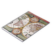  Wereldkaart Explorer Notitieboek (Linkerzijde)