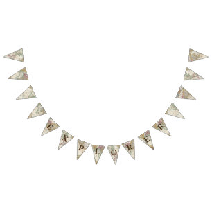 Wereldkaart Explorer Vlaggetjes