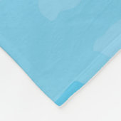 Wereldkaart Fleece Deken (Hoek)