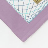 Wereldkaart Fleece Deken (Hoek)