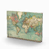  Wereldkaart Fotoblokken (Rechts)