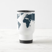 Wereldkaart Geografie Wereldbol Avontuur Reisbeker (Center)