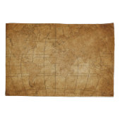 Wereldkaart: Global Exploration Guide Kussensloop (Achterkant)