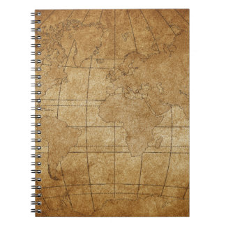 Wereldkaart: Global Exploration Guide Notitieboek