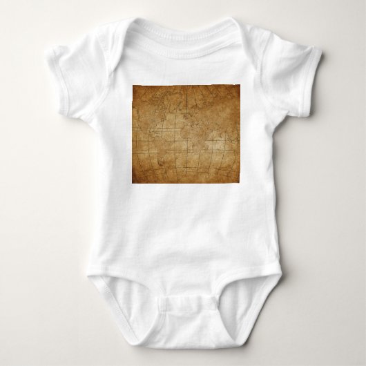 Wereldkaart: Global Exploration Guide Romper (Voorkant)