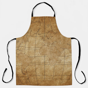 Wereldkaart: Global Exploration Guide Schort