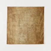 Wereldkaart: Global Exploration Guide Wandkleed (Voorkant (horizontaal))