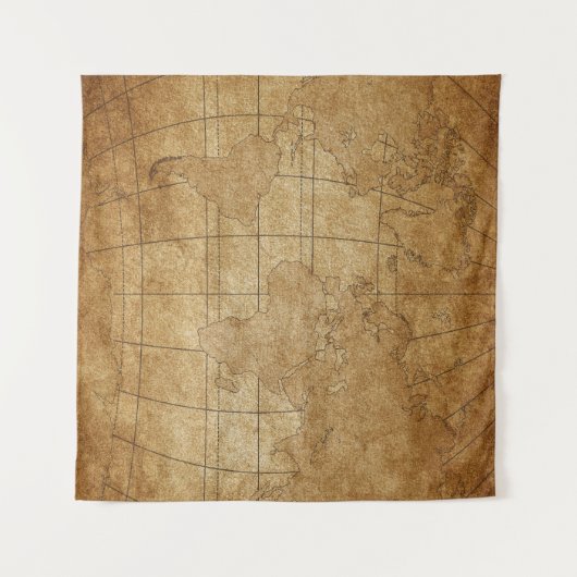 Wereldkaart: Global Exploration Guide Wandkleed (Voorkant (horizontaal))