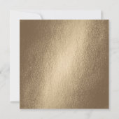 Wereldkaart gouden waterverf aankondiging (Achterkant)