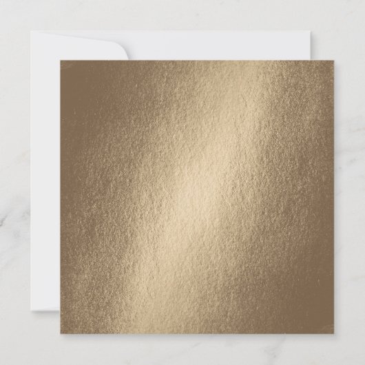 Wereldkaart gouden waterverf aankondiging (Achterkant)