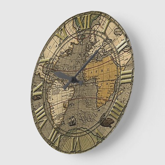  Wereldkaart Grote Klok (Hoek)
