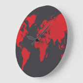 Wereldkaart Grote Klok (Hoek)