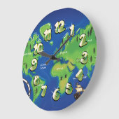 Wereldkaart Grote Klok (Hoek)