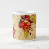  wereldkaart grote koffiekop (Voorkant)