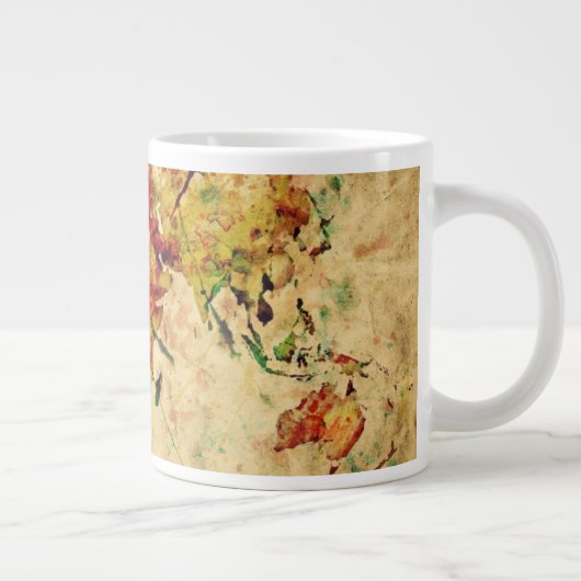  wereldkaart grote koffiekop (Rechts)