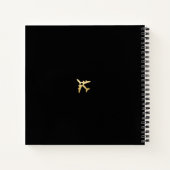 Wereldkaart — Heart Destination Guest Book Notitieboek (Achterkant)