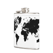 WERELDKAART HEUPFLES (Links)