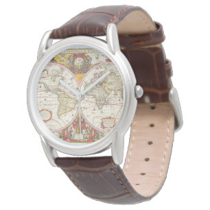 Wereldkaart Horloge