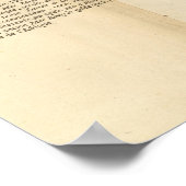 Wereldkaart in 4 delen poster (Hoek)