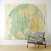 Wereldkaart Indische Oceaan, Europa, Azië, Afrika Wandkleed (In Situ (horizontaal))