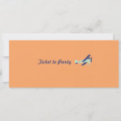 Wereldkaart instapkaart kaart (Achterkant)