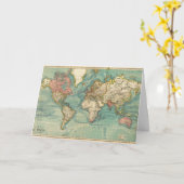  Wereldkaart Kaart (Gele Bloem)