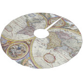  wereldkaart kerstboom rok (Gekanteld)