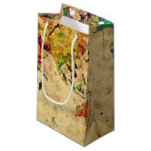  wereldkaart klein cadeauzakje (Voorkant Gekanteld)