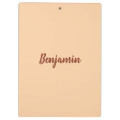 Wereldkaart Klembord (Achterkant)