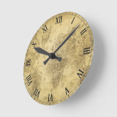 Wereldkaart klok (Hoek)