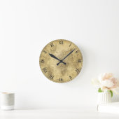 Wereldkaart klok (Huis)