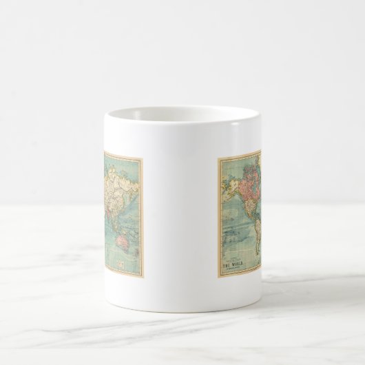 Wereldkaart Koffiemok (Center)