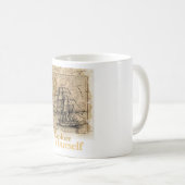 Wereldkaart Koffiemok (Voorkant rechts)