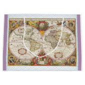  Wereldkaart Large Cadeautasje (Voorkant)