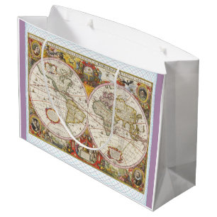 Wereldkaart Large Cadeautasje