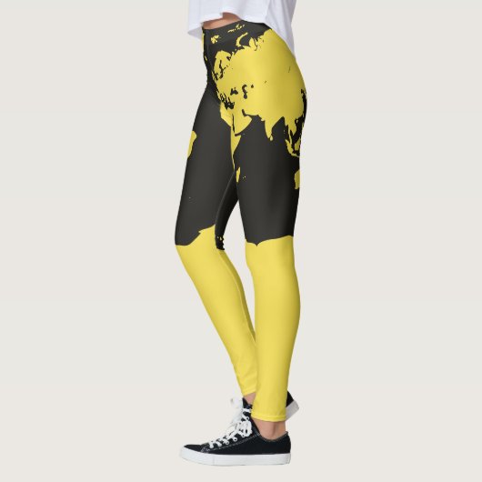Wereldkaart Leggings (Links)