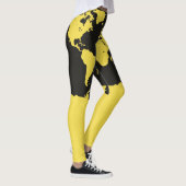 Wereldkaart Leggings (Rechts)