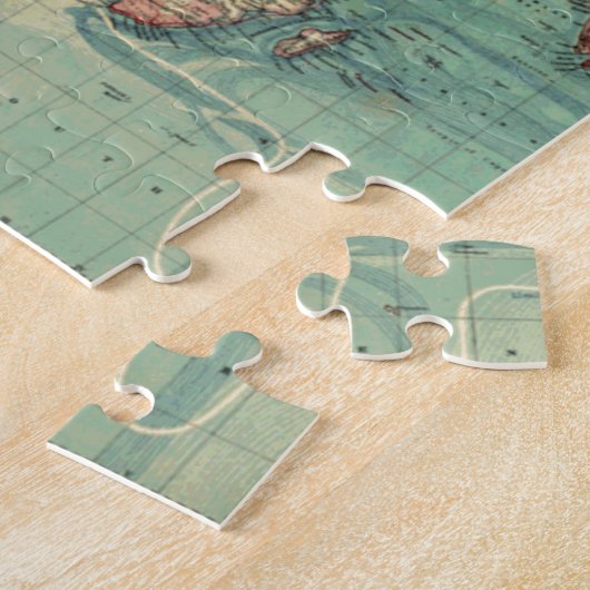  Wereldkaart Legpuzzel (Zijkant)