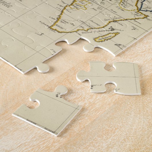 Wereldkaart Legpuzzel (Zijkant)