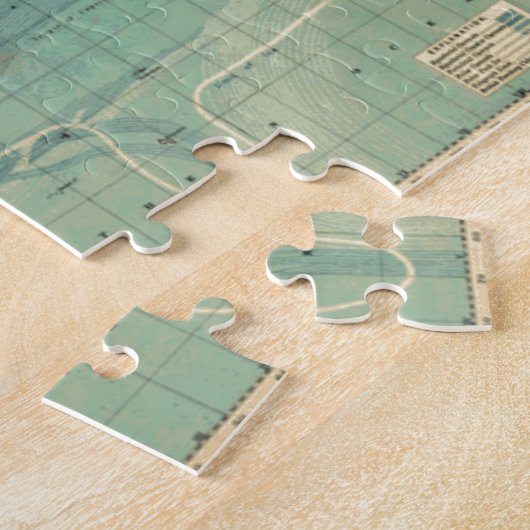  Wereldkaart Legpuzzel (Zijkant)