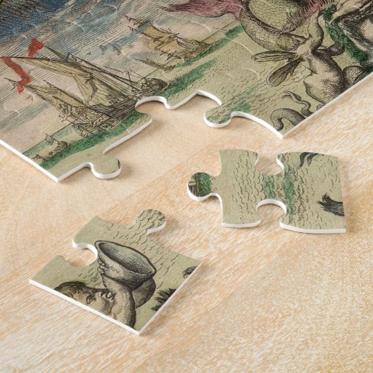  Wereldkaart Legpuzzel (Zijkant)