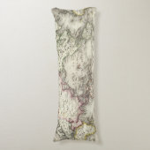 wereldkaart lichaamskussen (Voorkant Verticaal)