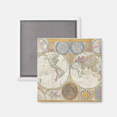  Wereldkaart Magneet (Voorkant / Achterkant)